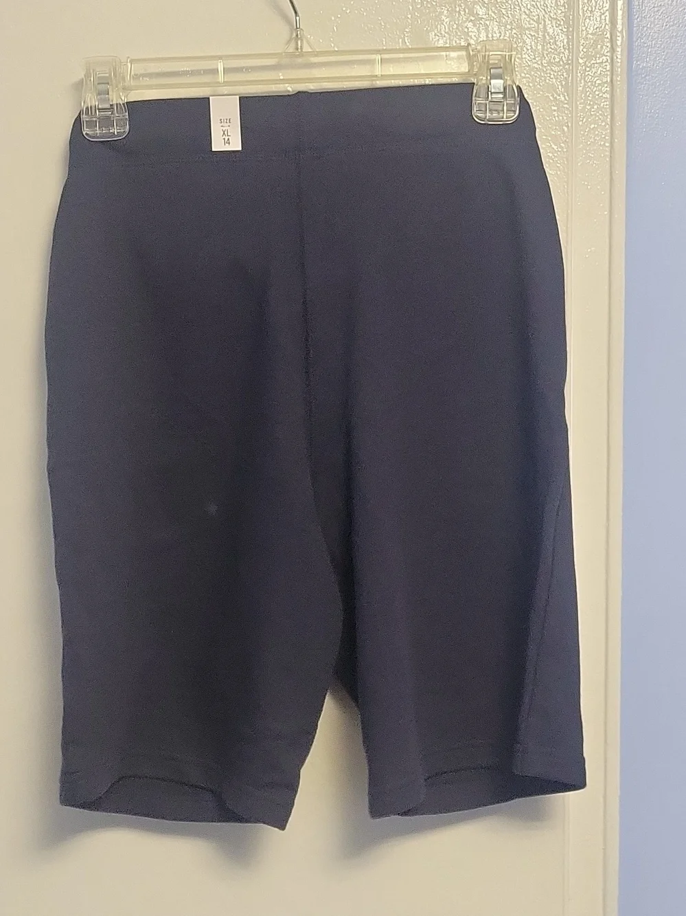 The Children's Place Navy Shorts with Orange Accent